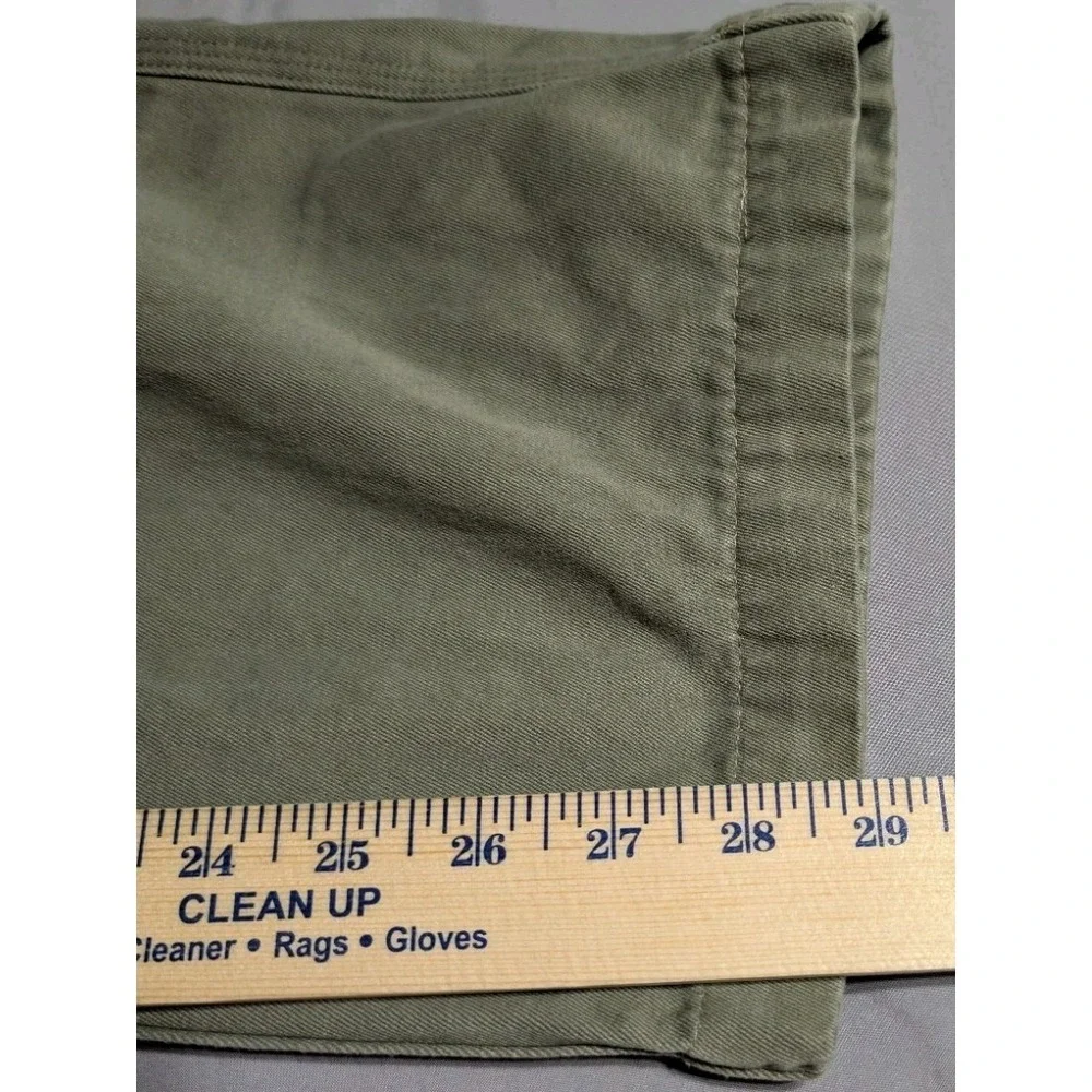 Mountain Khakis Original Mountain Pants Mens 38x30 Green Canvas Cotton